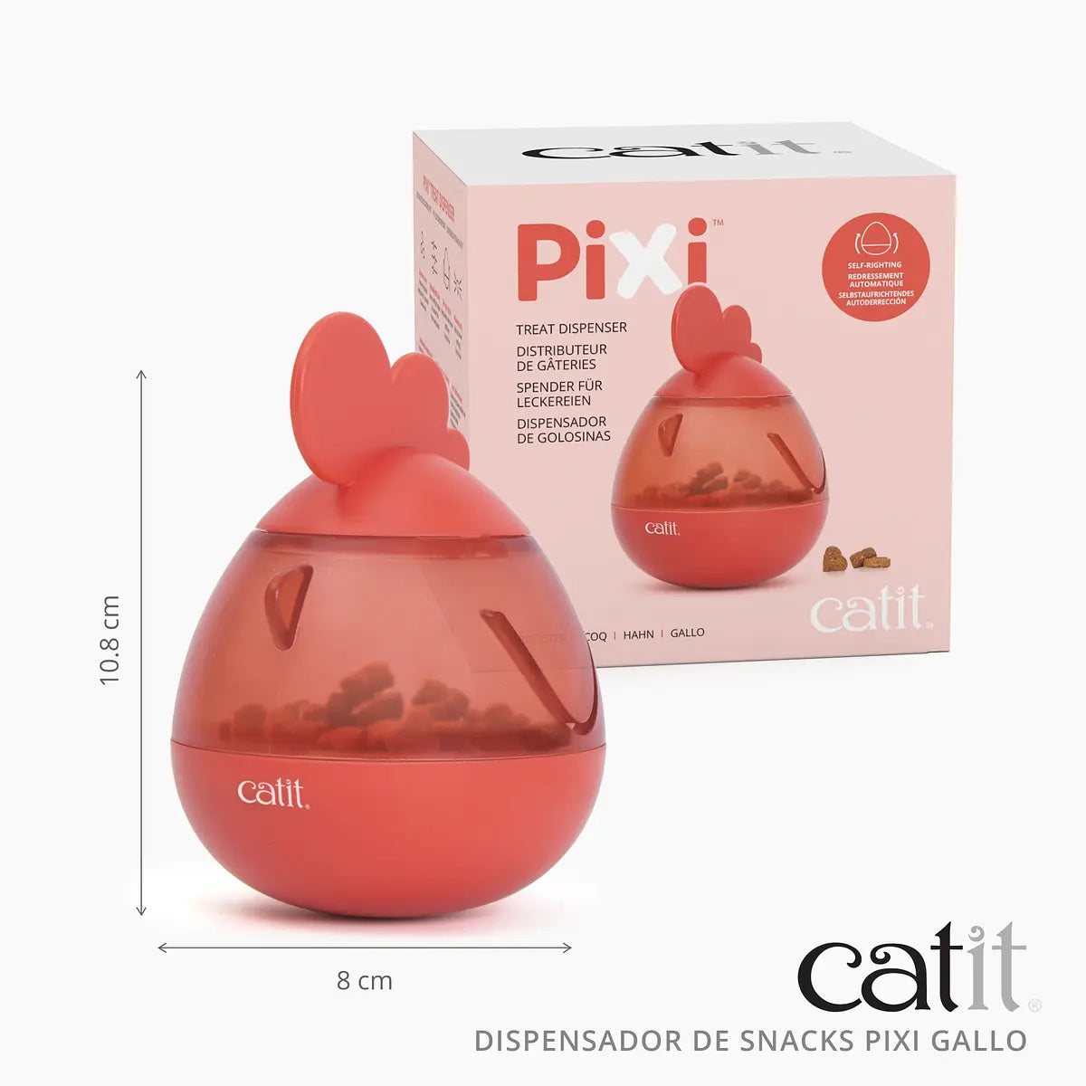 Catit Dispensador Golosinas Pixi Gallo