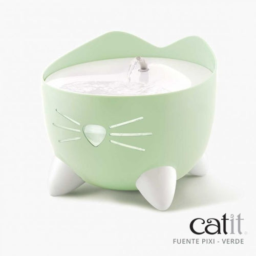 Catit Fuente Bebedera Pixi Menta para Gatos 2.5L