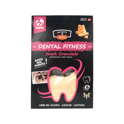 Zupet Qchefs Gatos Snack Dental Granulado 80g