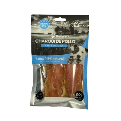 Happypets Snack Perros Charqui de Pollo 100g