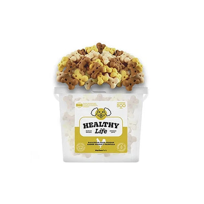 Marben Galletas Healthy Life Pollo y Vainilla Perros 400g