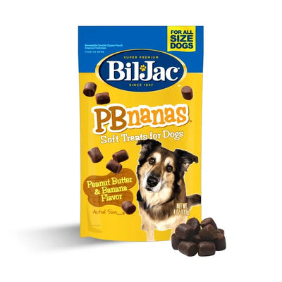 Bil-Jac Snack PBnanas Peanut Butter & Banana Dogs 113g