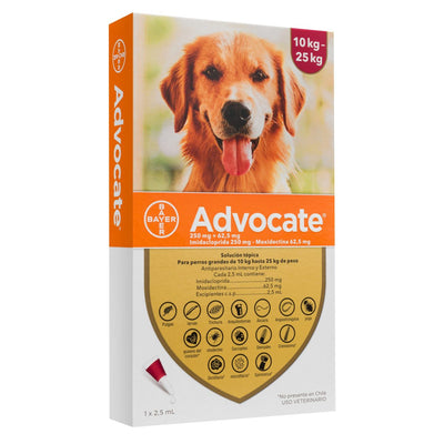 Advocate Pipeta Perros 10K - 25K