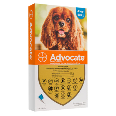 Advocate Pipeta Perros 4K - 10K