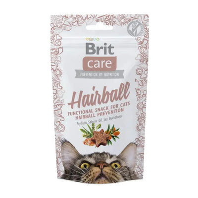 Brit care Cat Snack Hairball 50g