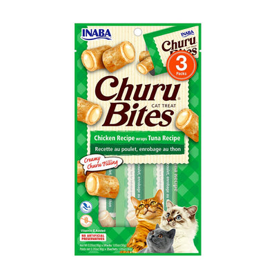 Inaba Churu Bites Gatos Pollo y Atún