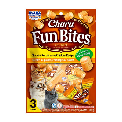 Inaba Churu Fun Bites Gato Pollo