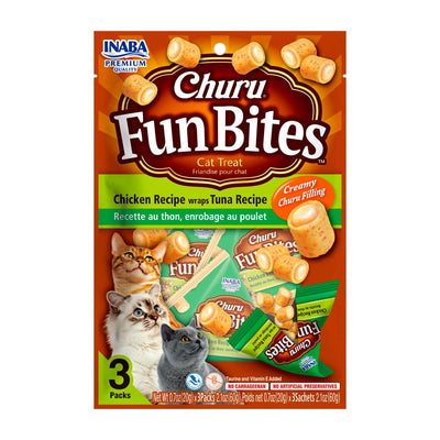 Inaba Churu Fun Bites Gato Pollo con Atún