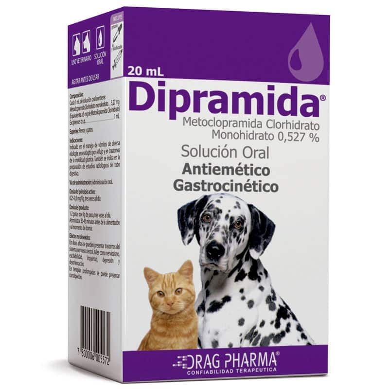 Drag Pharma Dipramida Solución Oral Perros y Gatos 20ml