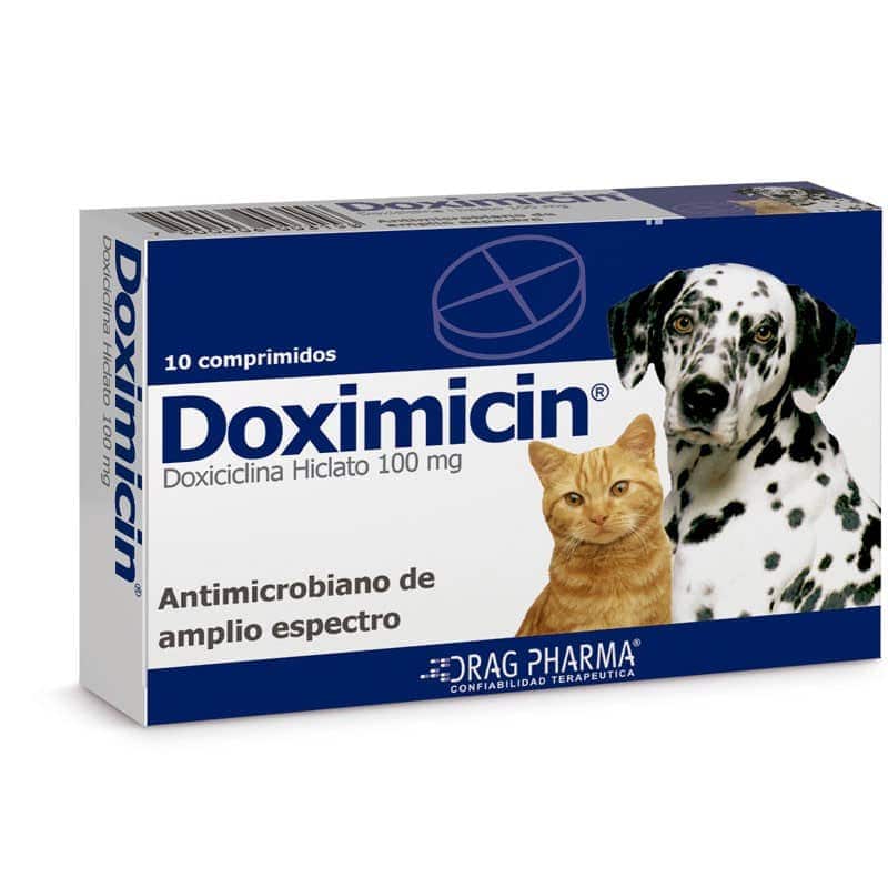 Drag Pharma Doximicin 10 comp Perros y Gatos 100mg