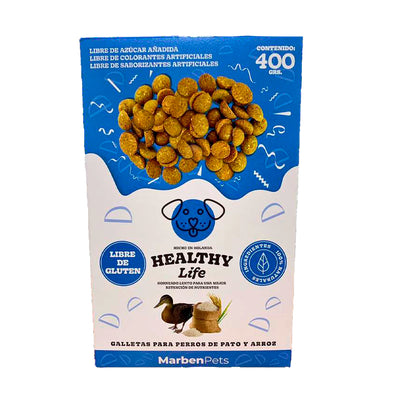 Marben Galletas Healthy Life Pavo y Arroz Perros 400g