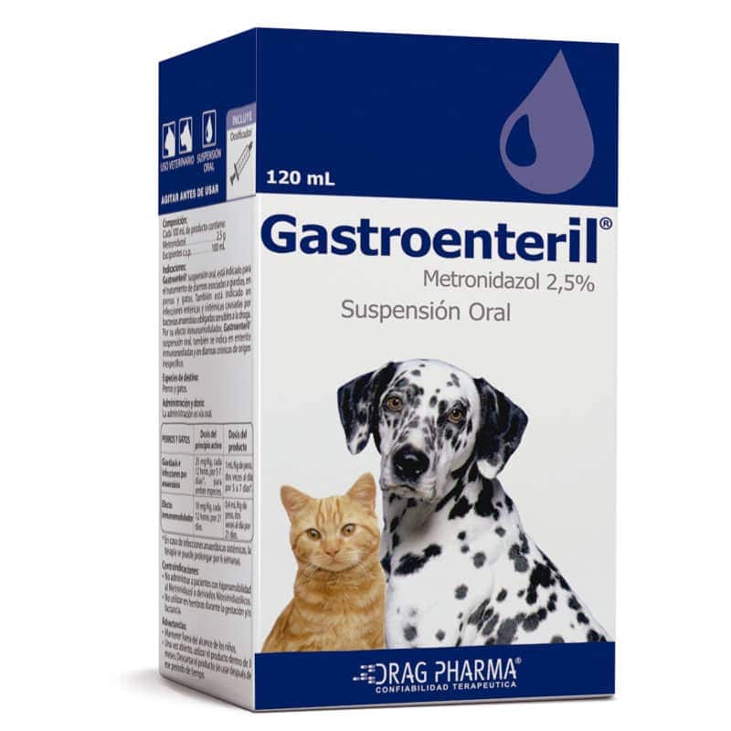 Drag Pharma Gastroenteril 2,5% Perros y Gatos 120ml