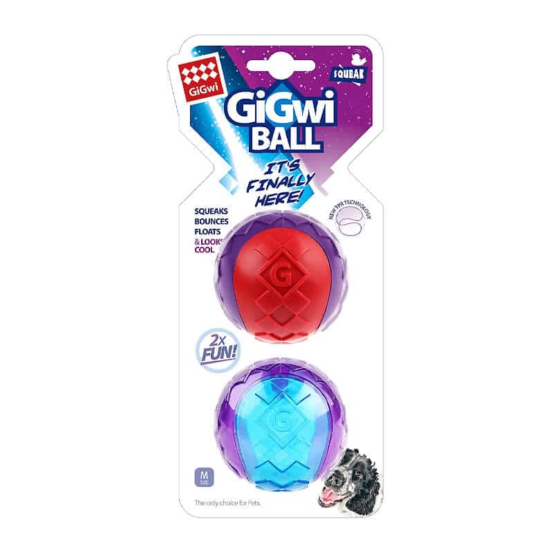 Gigwi Ball Pelota con Sonido 2UN M Perros