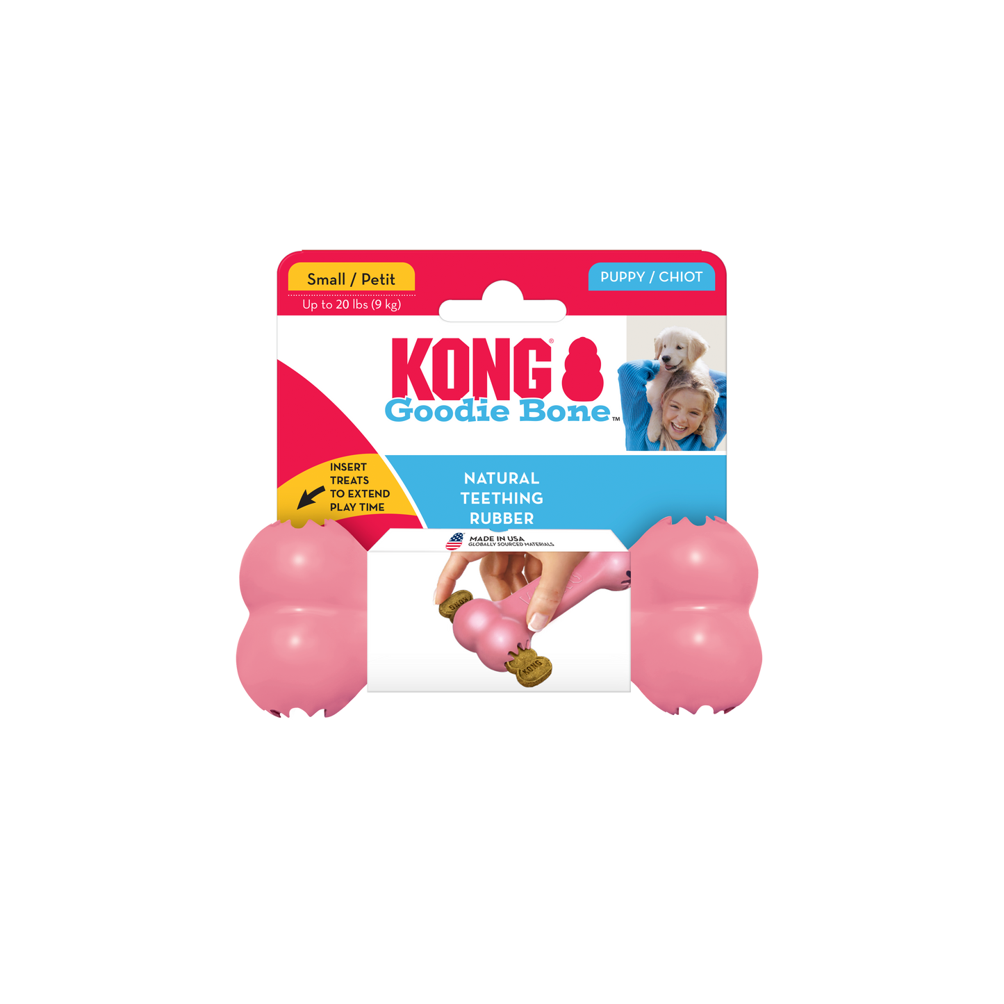 Kong Dog Goodie Bone Puppy S