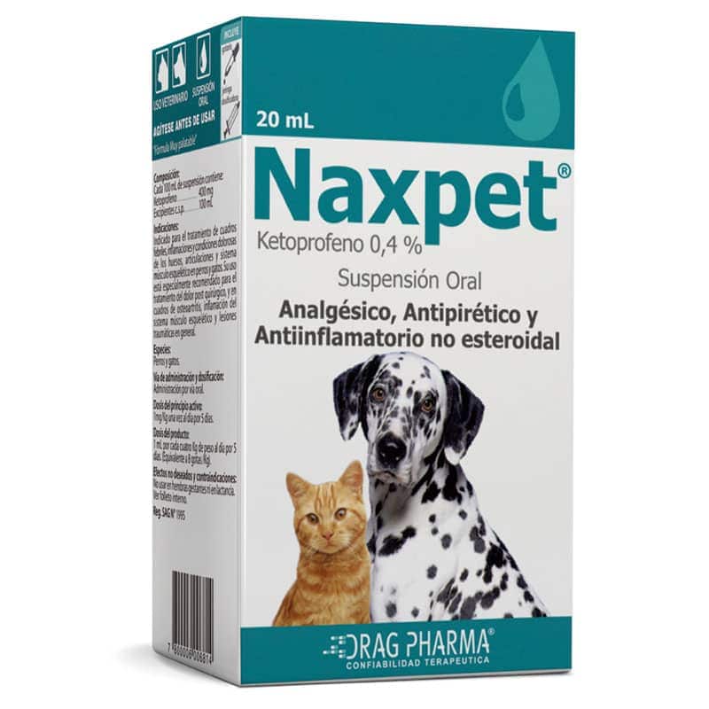 Drag Pharma Naxpet Solución Oral Perros y Gatos 20ml