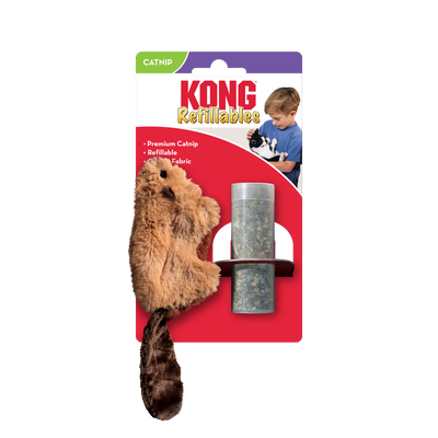 Kong Cat Castor con Catnip