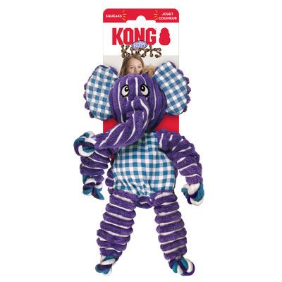 Kong Dog Floppy Knots Elephant S/M