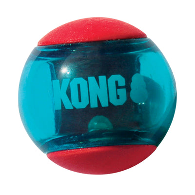 Kong Dog Squeezz Acción Red Medium 3Un