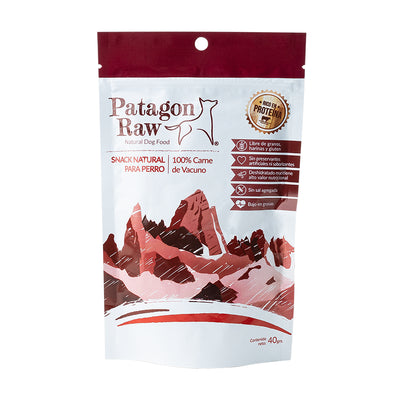 Patagon Raw Carne de Vacuno Perros 40g