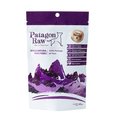 Patagon Raw Pechuga de Pavo Perros 40g