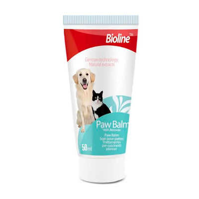 Bioline Paw Balm Crema Cuidado de Patas Perros y Gatos 50ml