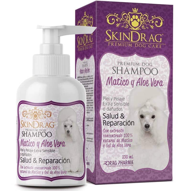 Drag Pharma SkinDrag Shampoo Matico y Aloe Vera Perros 250ml