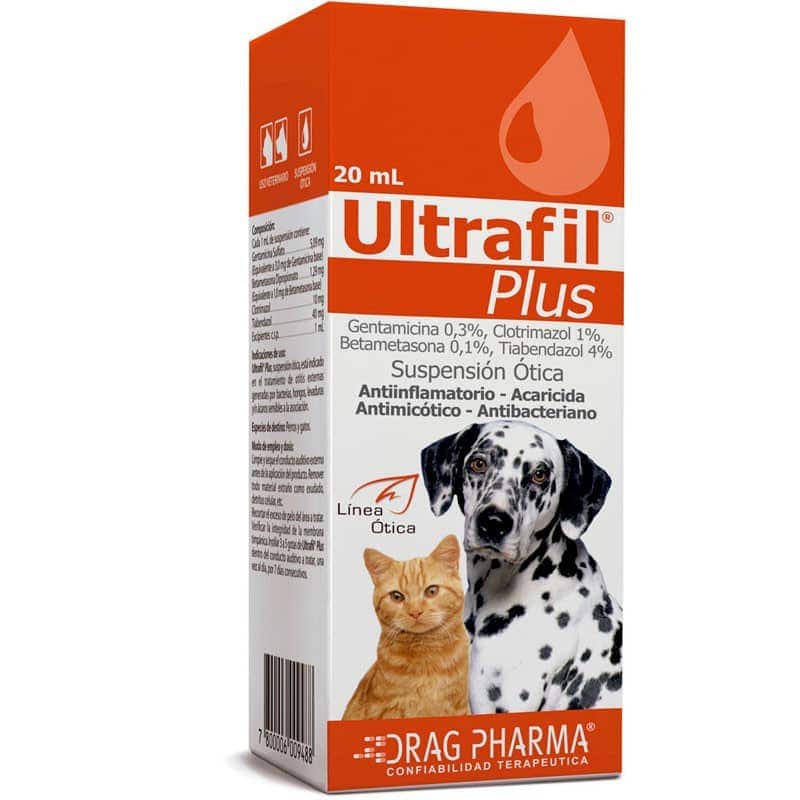 Drag Pharma Ultrafil Plus Perros y Gatos 20ml