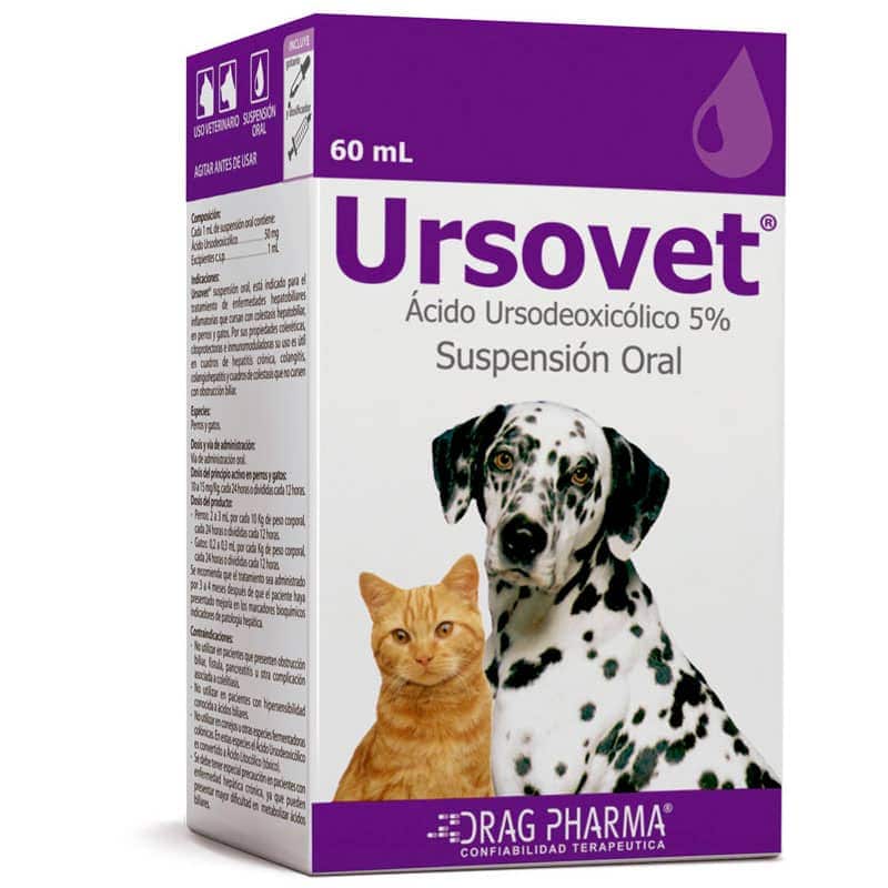 Drag Pharma Ursovet Susp Oral Perros y Gatos 60ml