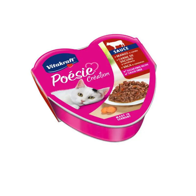 Vitakraft Cat Poesie Creation Carne Vacuno 85g