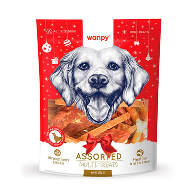 Wanpy Snack Perro Assorted Multitreats Pollo 300g