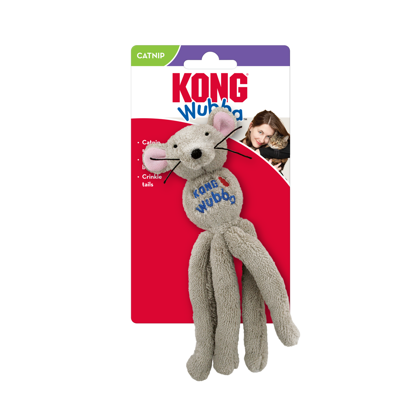 Kong Cat Wubba Raton 4 Colas