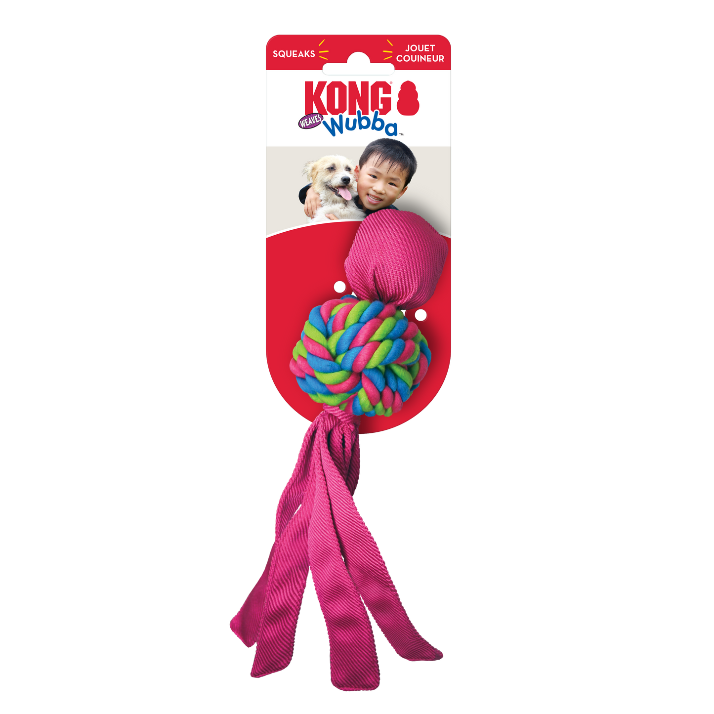 Kong Dog Wubba Weaves S