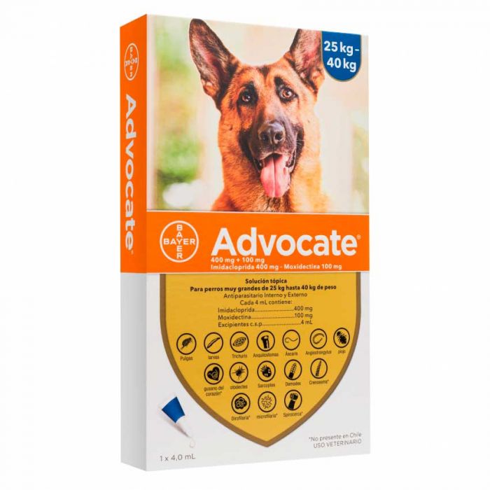 Advocate Pipeta Perros 25K - 40K