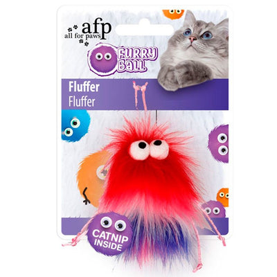 AFP Furry Ball Fluffer Rojo Gatos