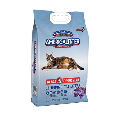 AmericaLitter Arena Sanitaria Ultra Odor Seal Lavanda