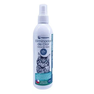 Eliminador de Olores Happy Pets 230ml Gatos