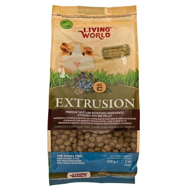 Living World Alimento Extruido para Cuy