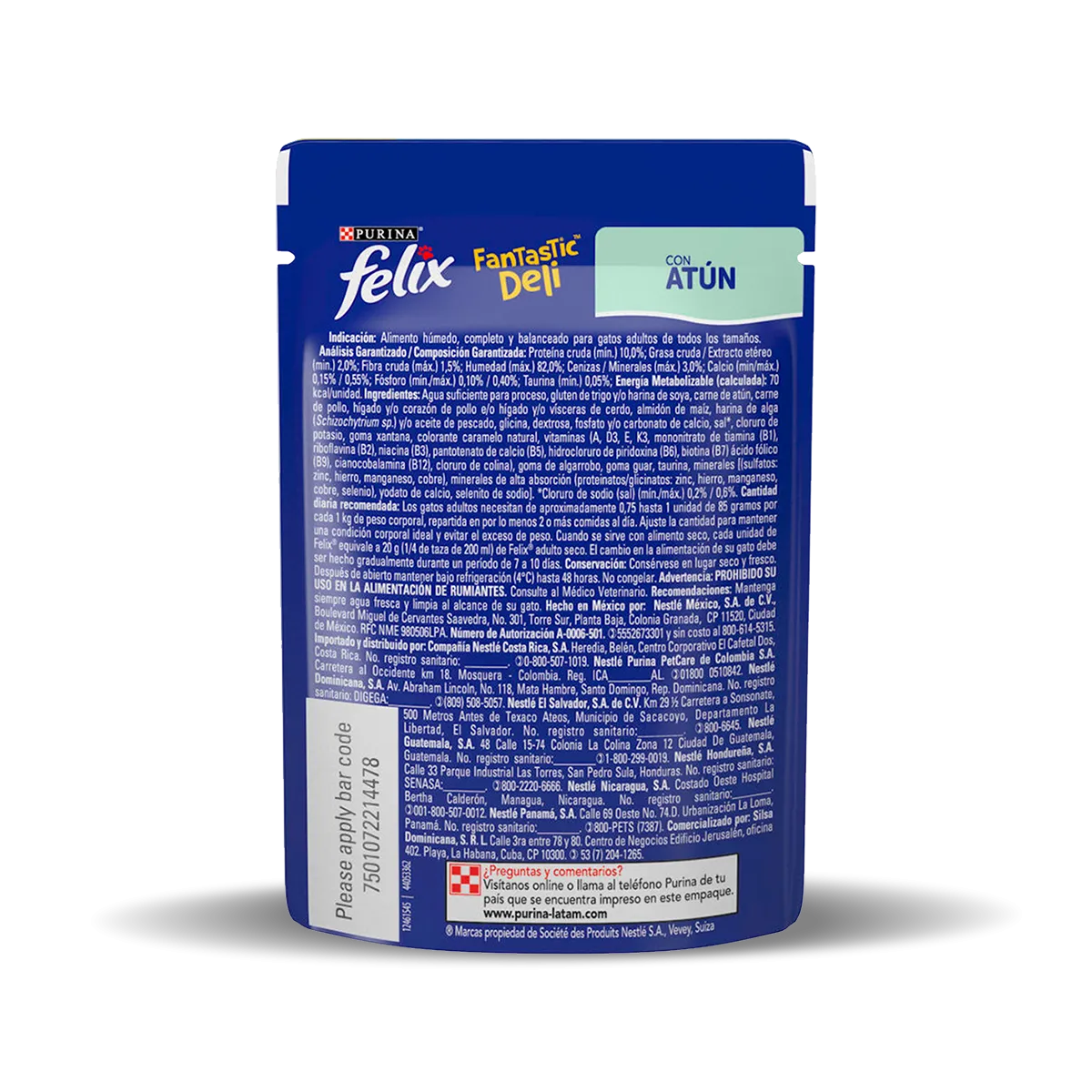 Purina Felix® Fantastic Deli con Atún