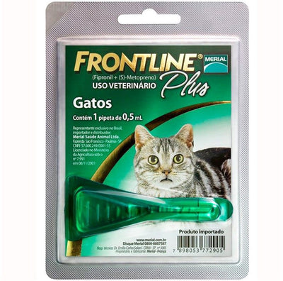 Frontline Plus Gatos Pipeta 0,5ml