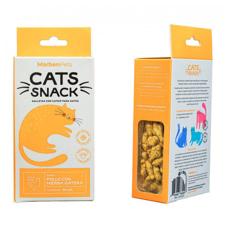 Cats Snacks Galletas Pollo y Hierba Gatera Gatos