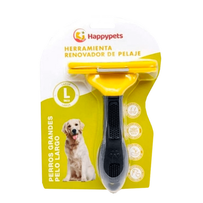 Happypets Renovador de Pelaje Perros Pelo Largo L