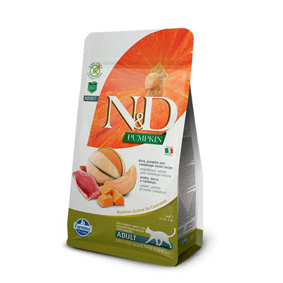 N&D Prime Gato Adulto Pato, Calabaza y Melon 1.5K