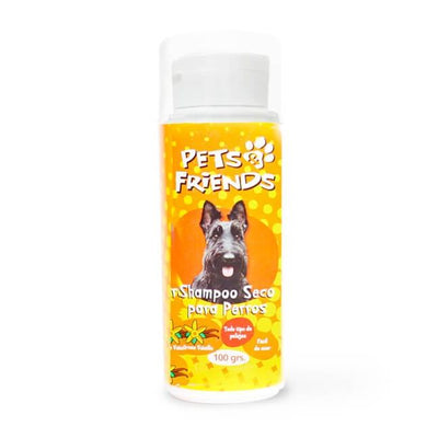 Pets and Friends Shampoo en Seco Vainilla Perros 100g