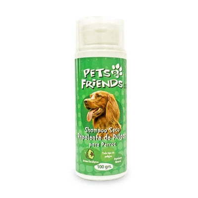 Pets and Friends Shampoo En Seco Repelente de Pulgas Perros 100g