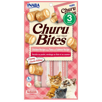 Inaba Churu® Bites Perros Chicken Wraps Tuna Salmon