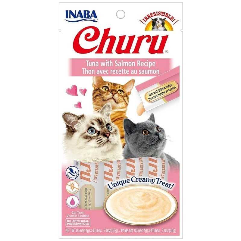 Inaba Churu® Gatos Atún Con Salmon