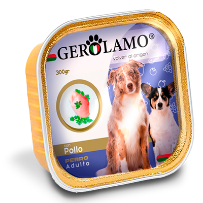 Gerolamo Paté Perros Adultos Pollo