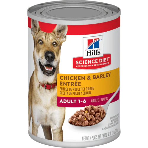 Hill's Science Diet Perros Adultos Chicken & Barley Entrée 370g